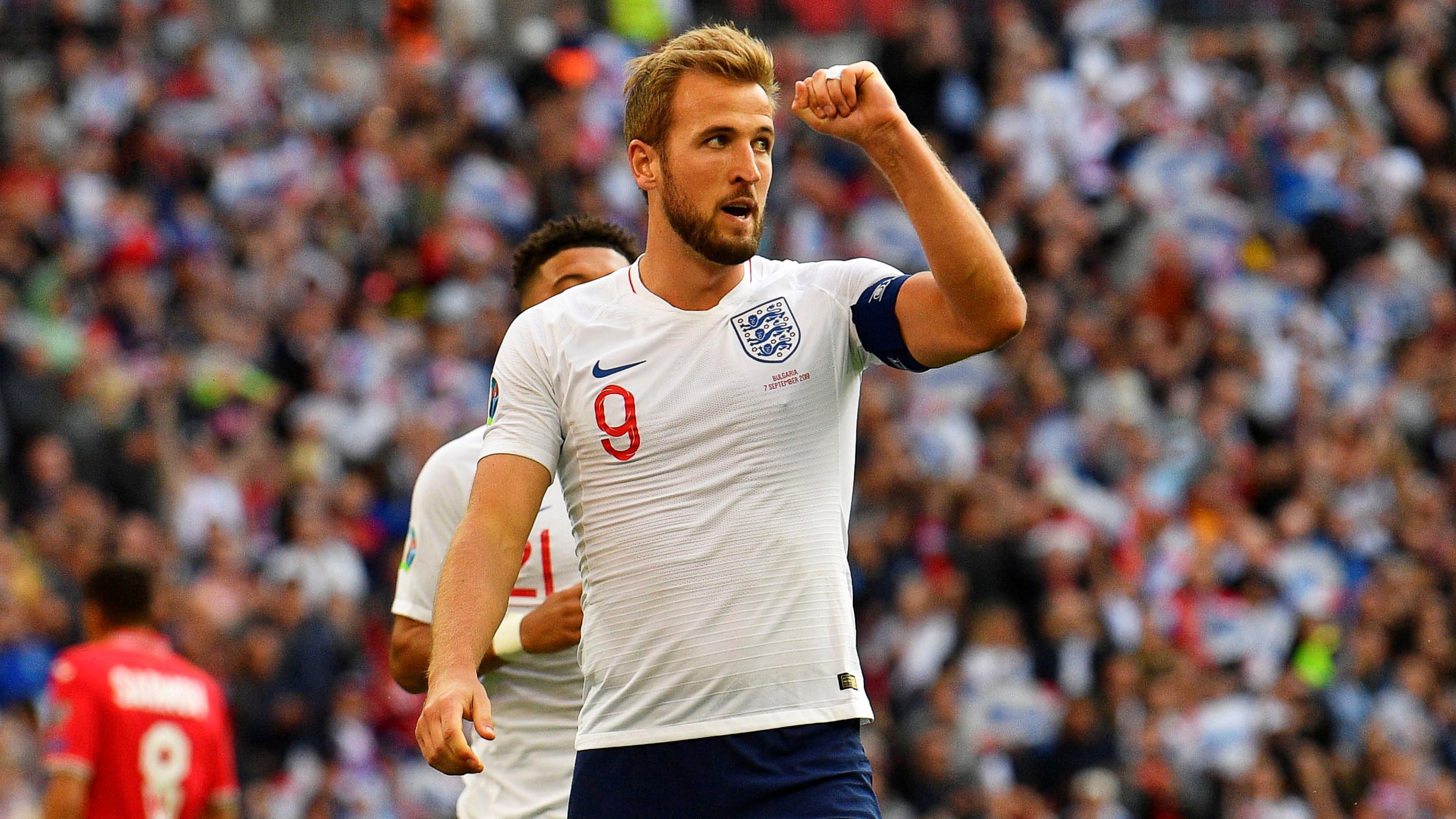 Harry Kane, el gran capitán inglés.