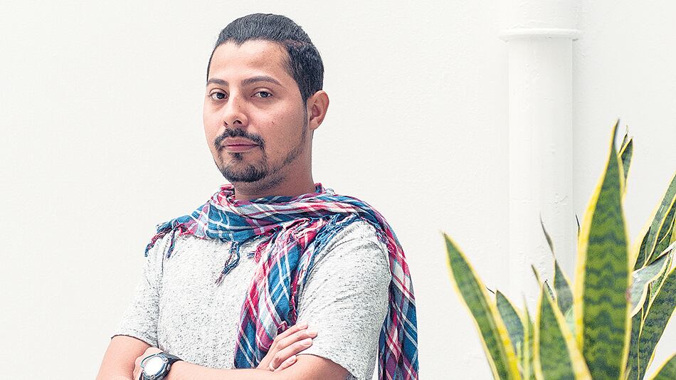 Yared Parajón forma parte de la Caravana de Solidaridad.