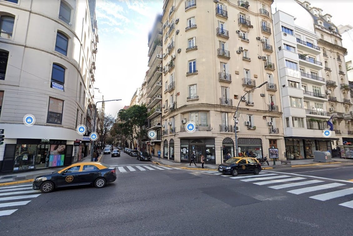 La Policía de la Ciudad se hizo presente en el consultorio médico ubicado en la calle Uruguay al 1100