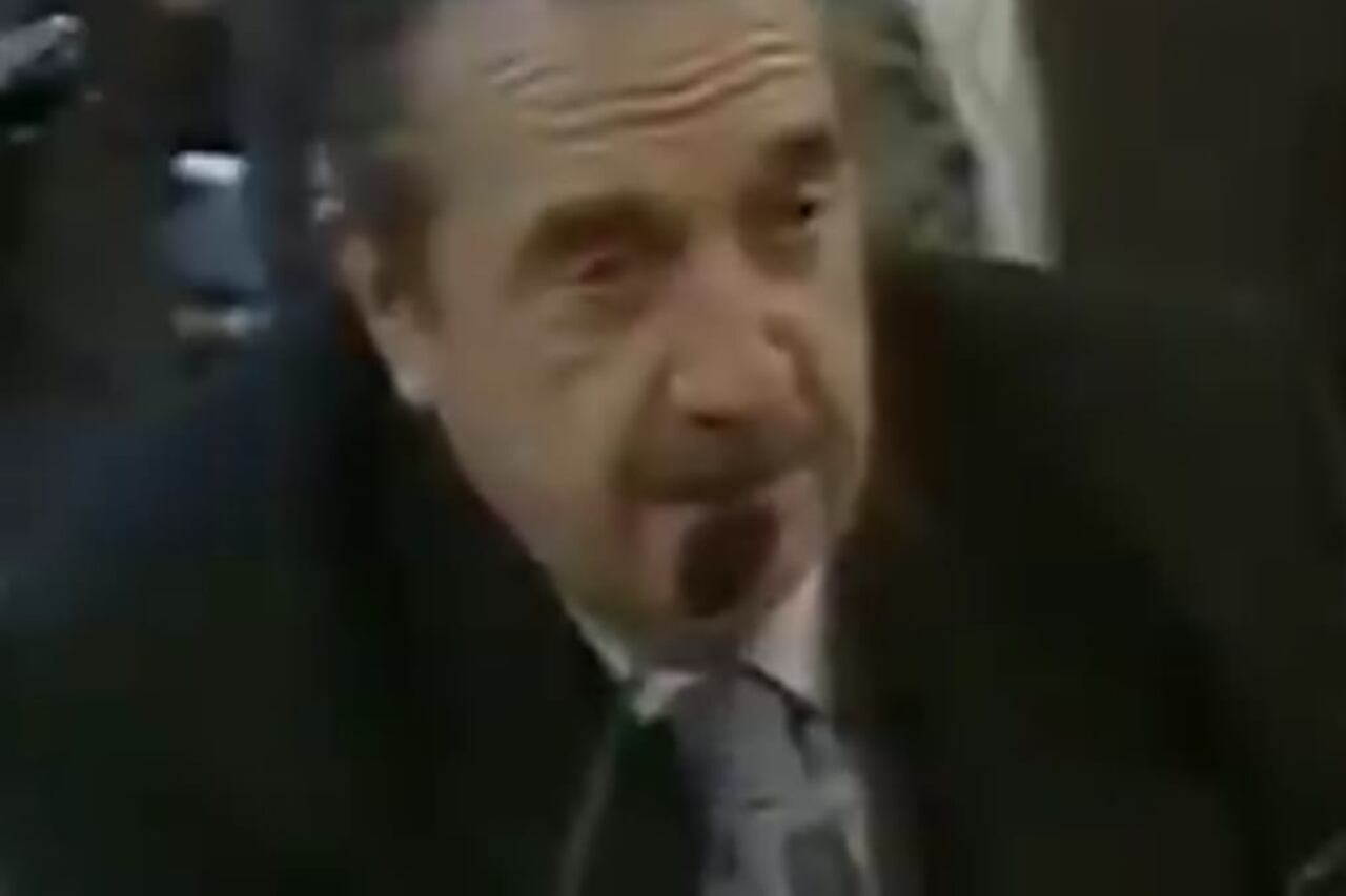 El tuit de Alberto Fernández con Alfonsín después de las protestas.