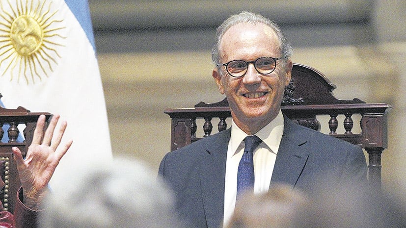 El presidente de la Corte, Carlos Rosenkrantz, objeto de espionaje.