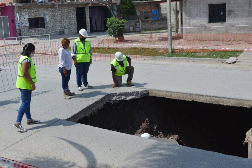 Las obras en avenida Discépolo habrían decantado en el desplazamiento de Segura