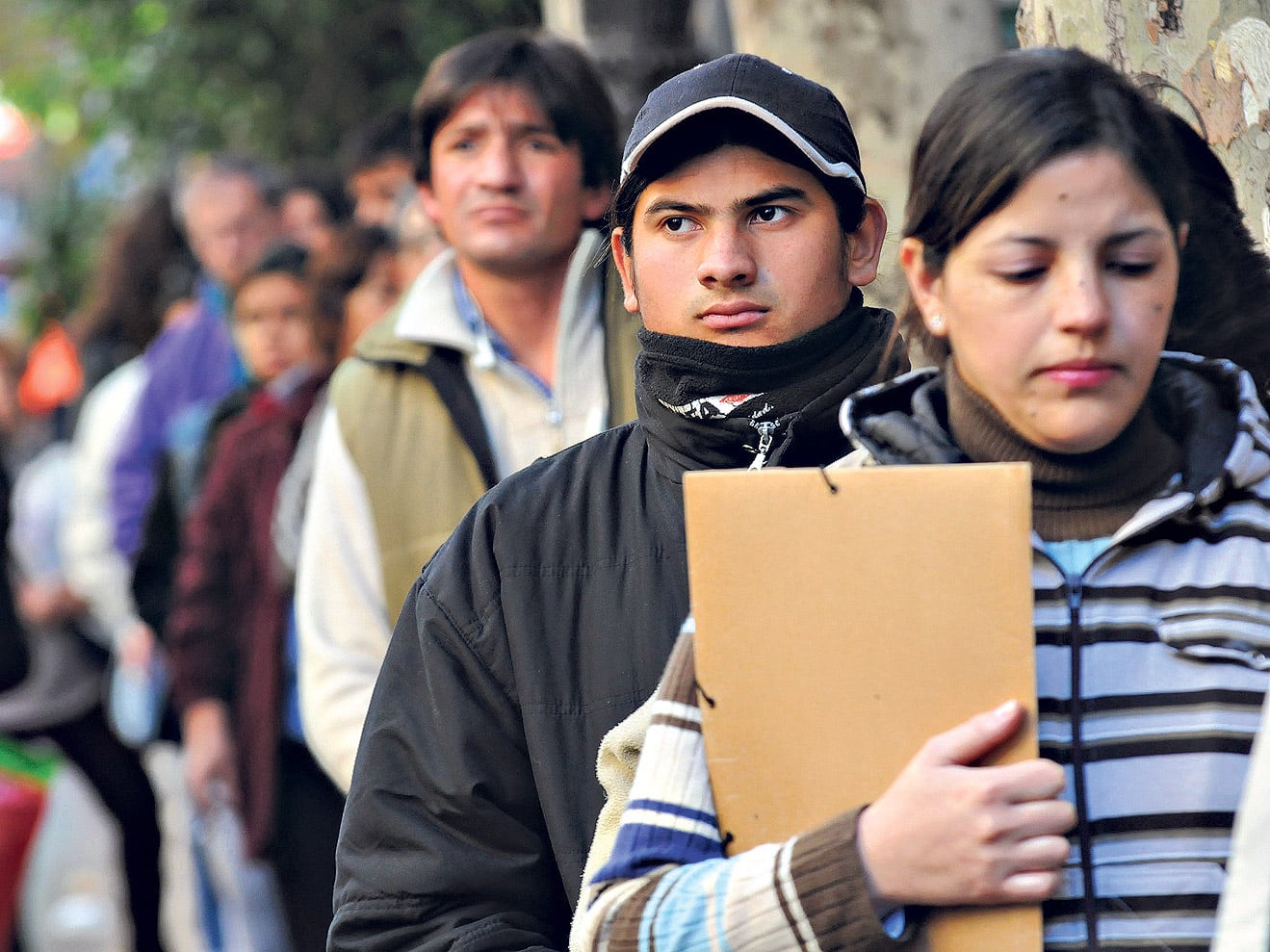 El miedo al desempleo incluso se manifestó muy fuerte en el sector público.