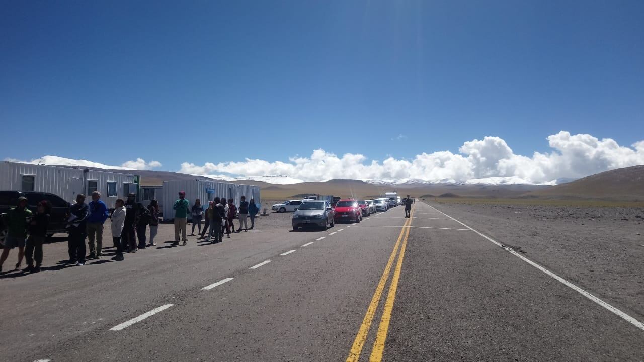 Paso San Francisco que une a Catamarca con Chile.