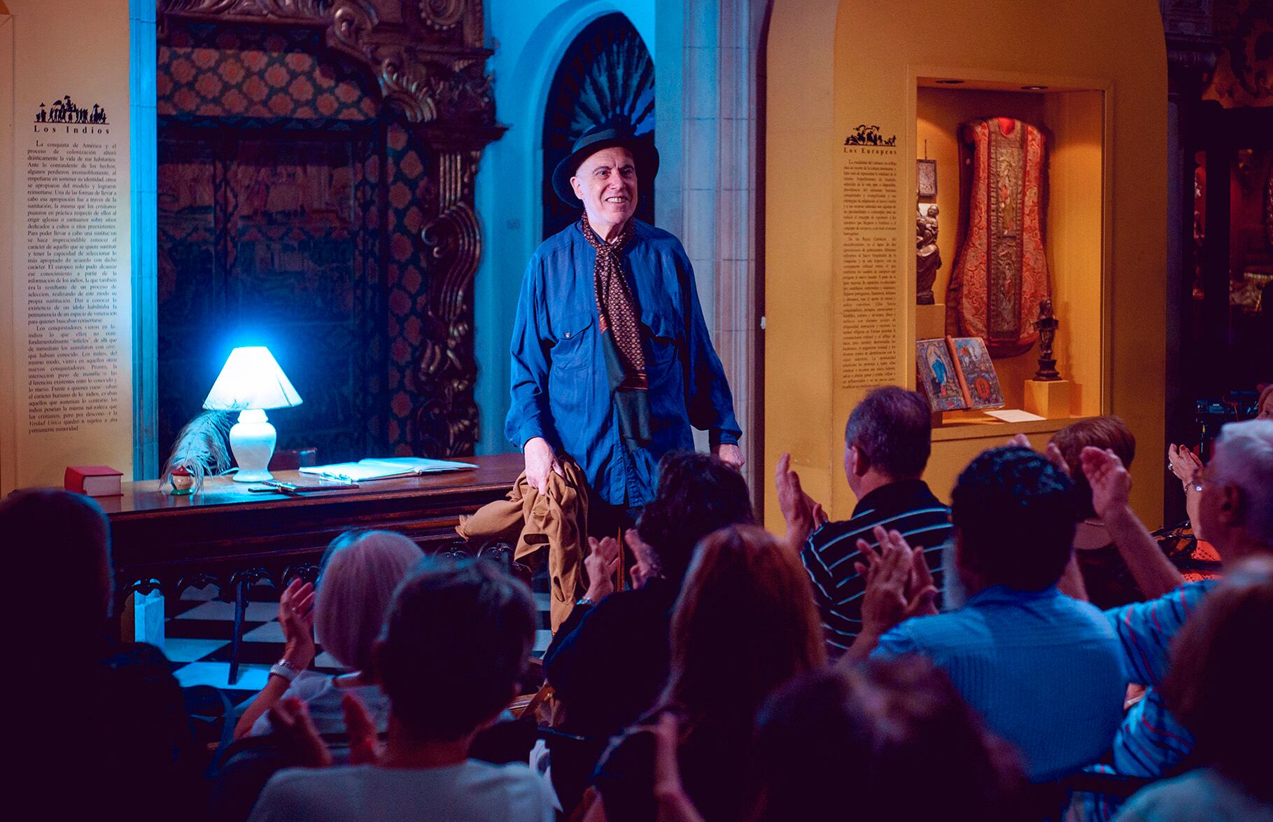 Brochero, santo argentino, el unipersonal que interpreta Osvaldo Tesser, es de la partida.