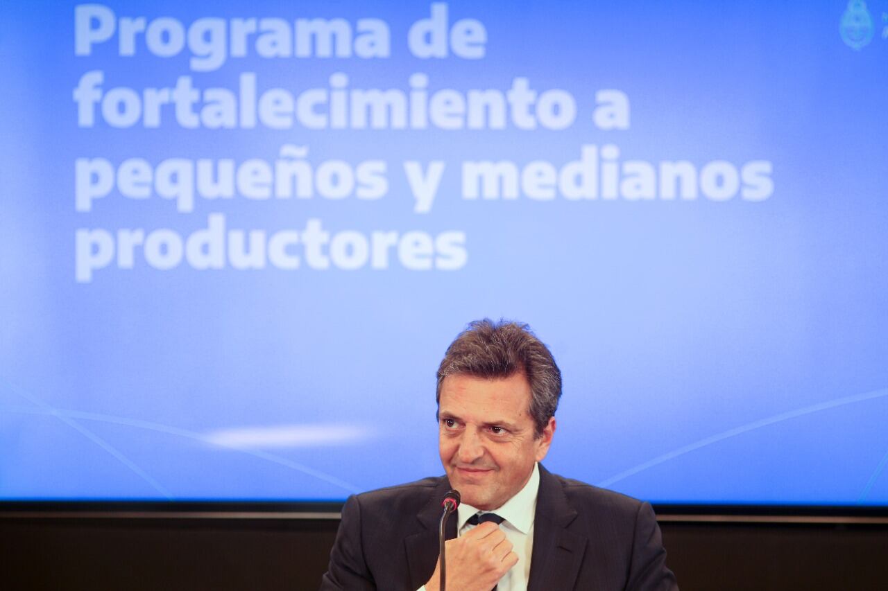 Sergio Massa calificó al dólar soja como "más que satisfactorio". 