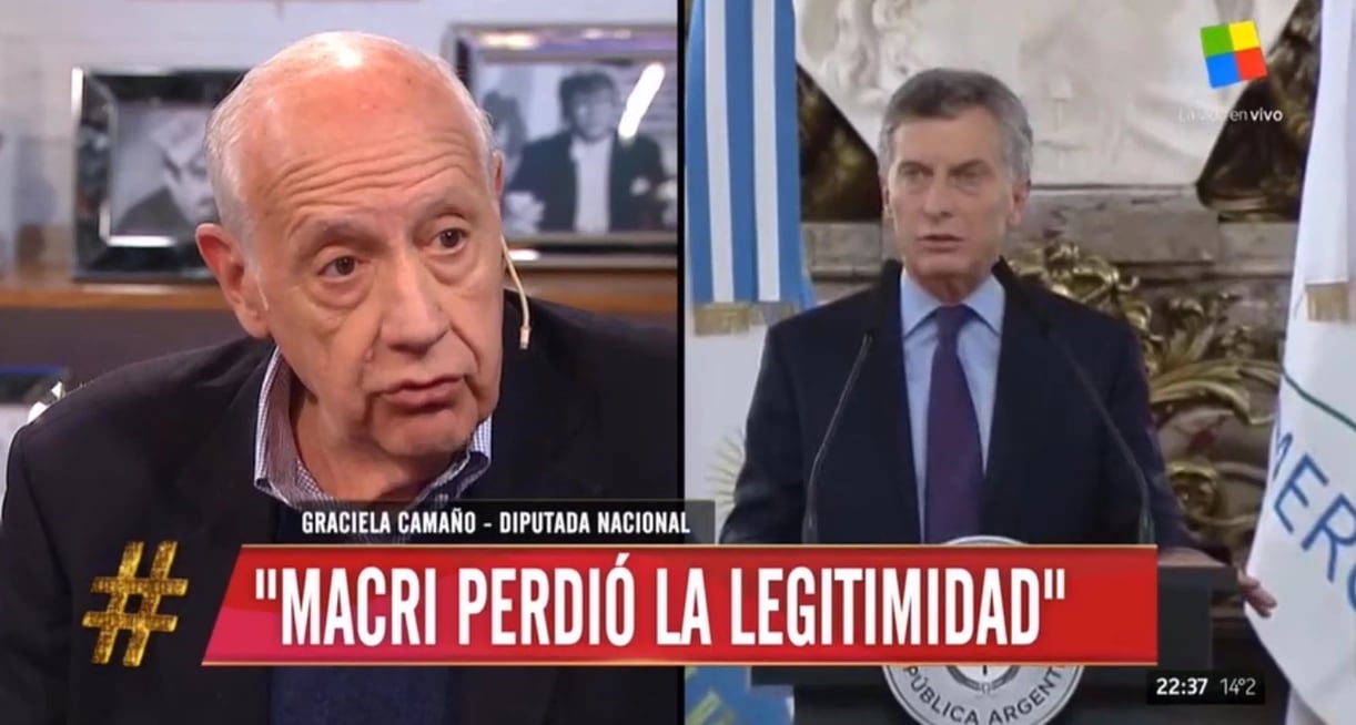 El candidato por Consenso Federal dejó mal parado a Macri.