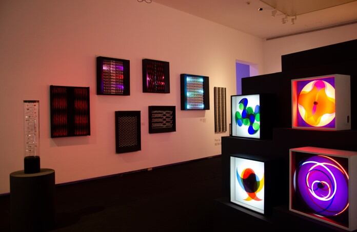 Con curaduría de María José Herrera, la muestra exhibe 31 obras de Benveniste y Rodríguez. Fotos: Gentileza Museo Nacional de Bellas Artes.