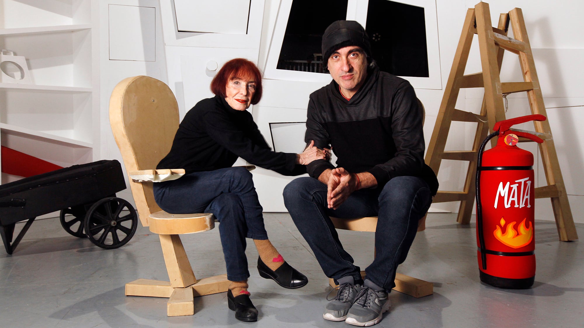 "Esta obra no se parece a nada", dicen Lía Jelín y Miguel Rep.