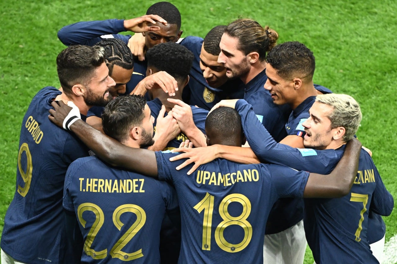 El festejo francés por otra clasificación para las semifinales mundialistas