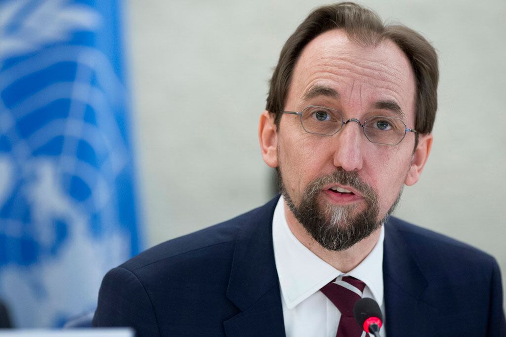 Zeid Ra'ad Al Hussein, Alto Comisionado de Derechos Humanos de la ONU.