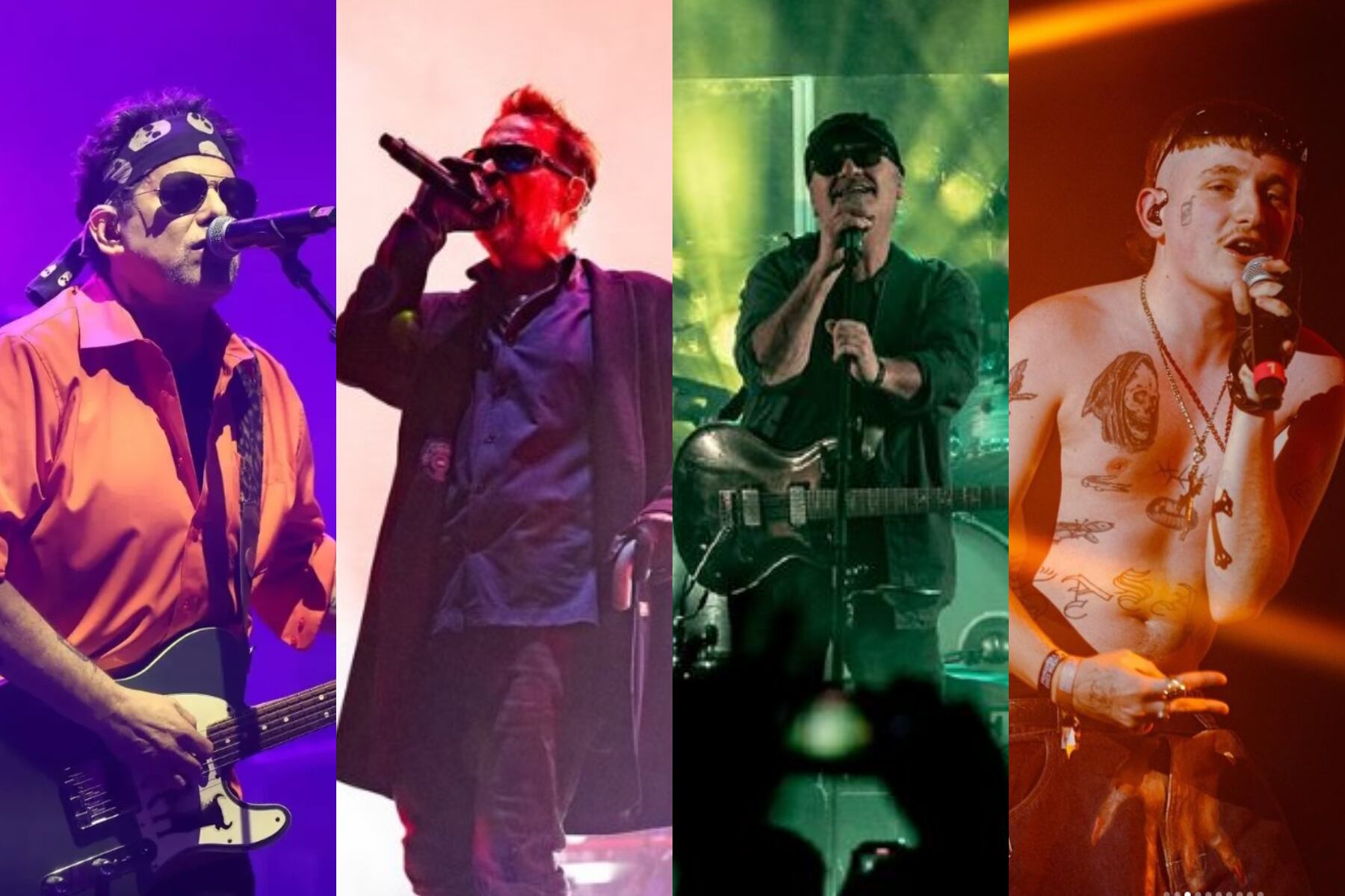 Andrés Calamaro, Los Fabulosos Cadillacs, Las Pelotas y Dillom se presentarán en el Quilmes Rock 2025
