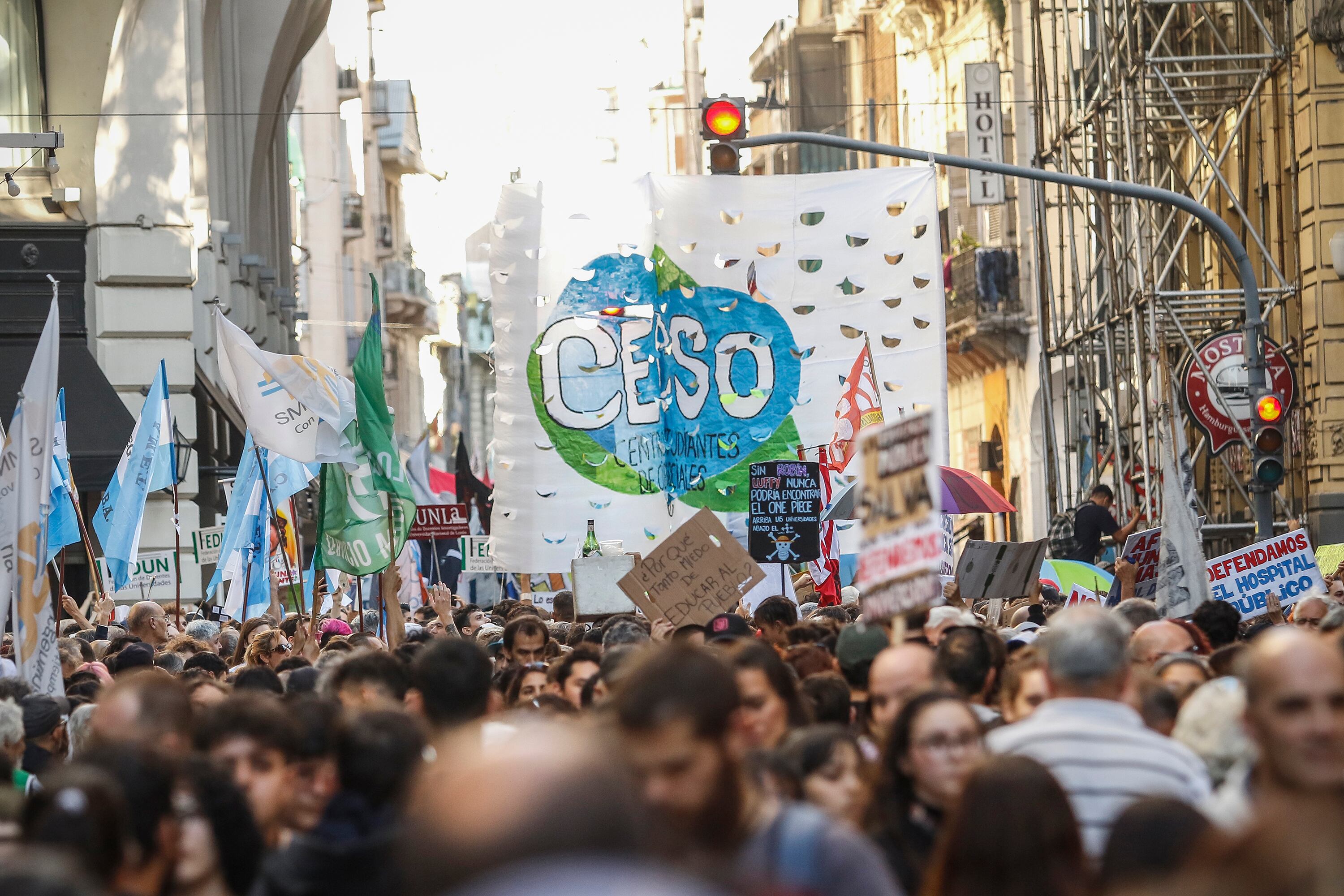 La gran marcha del 30 de abril no cristalizó en mejoras concretas. 