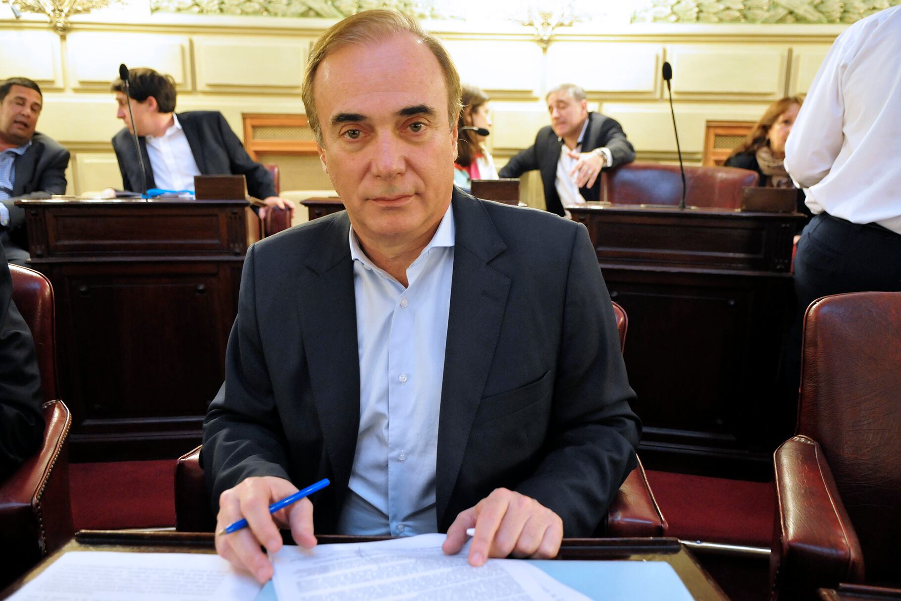 Di Pollina ha sido hábil operador del Frente Progresista en Diputados, pero ahora quedó afuera.