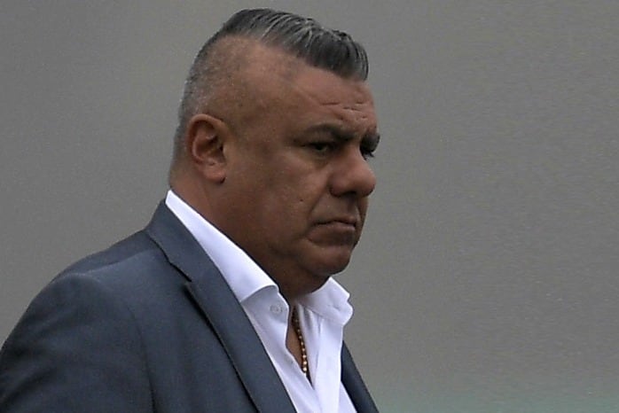 El presidente de la AFA Claudio Tapia.