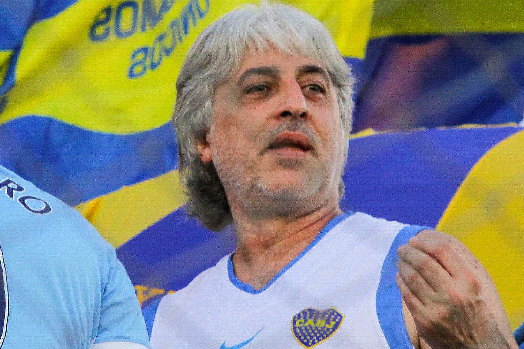 Rafael Di Zeo, jefe de la brava brava de Boca.