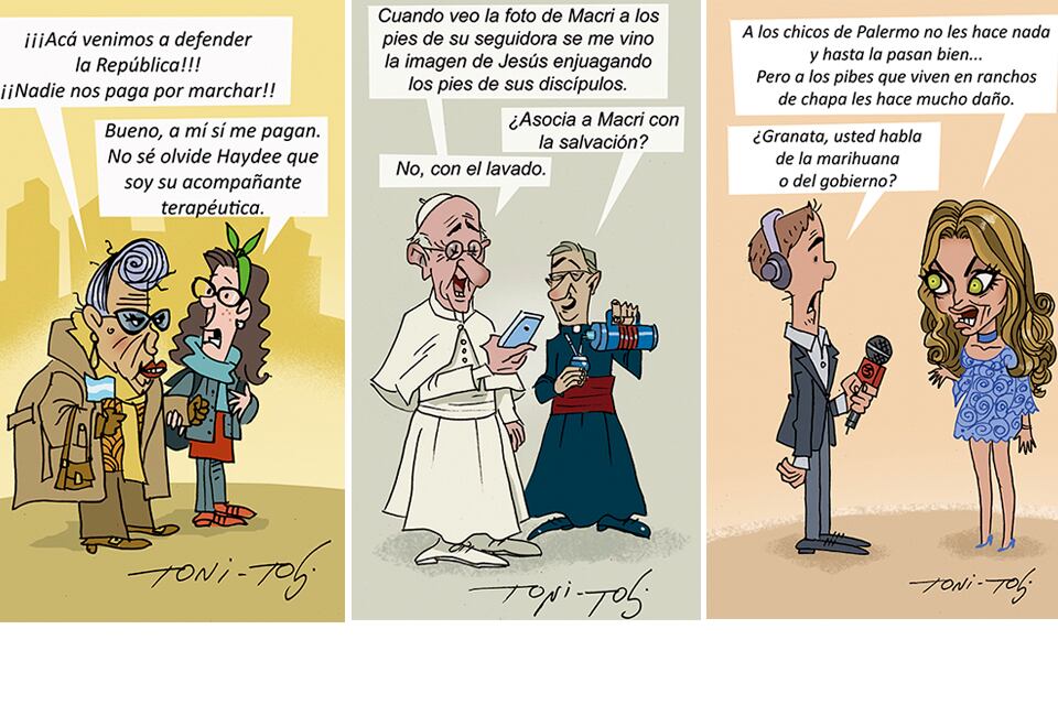 Un detalle: que hable el Papa y no un cura.
