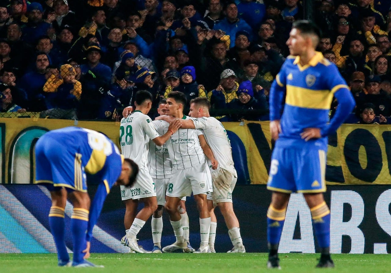 El festejo del Taladro, que hacía 13 años que no ganaba en La Bombonera