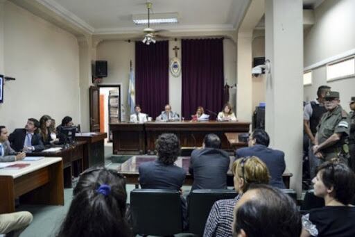 La audiencia en la causa Ragone II. 