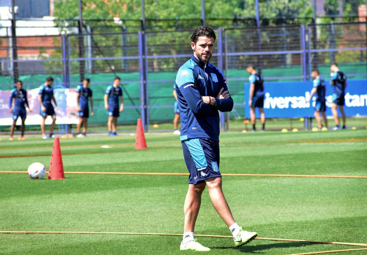 Fernando Gago llegó a Racing a fines de 2021 y revitalizó su carrera de DT