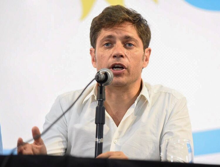 Axel Kicillof, gobernador de la provincia de Buenos Aires. 