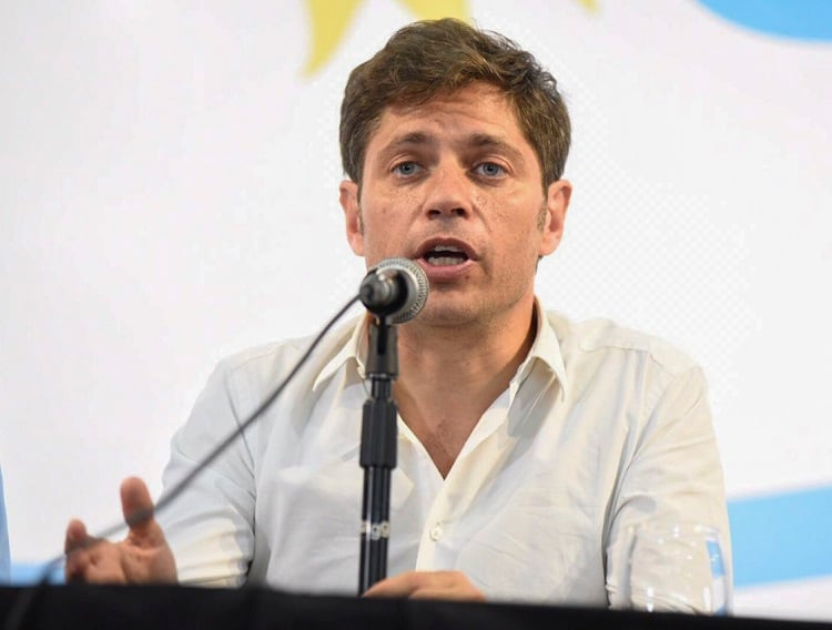 Axel Kicillof, gobernador de la provincia de Buenos Aires. 