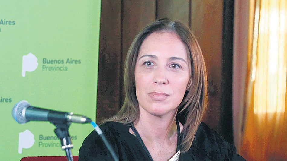 La gobernadora bonaerense, María Eugenia Vidal, quedó en medio del escándalo.