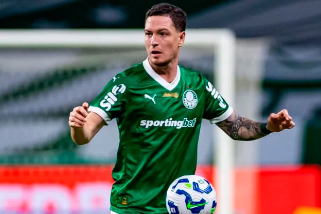 Aníbal Moreno, de 26 años, ya tiene 106 partidos en el Palmeiras.