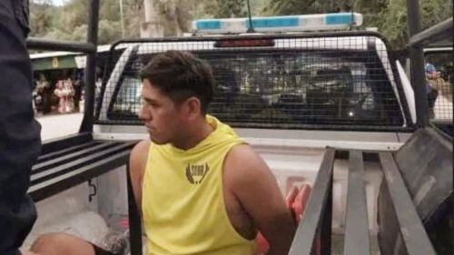 Detención de Diego Cruz