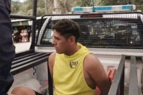 Detención de Diego Cruz