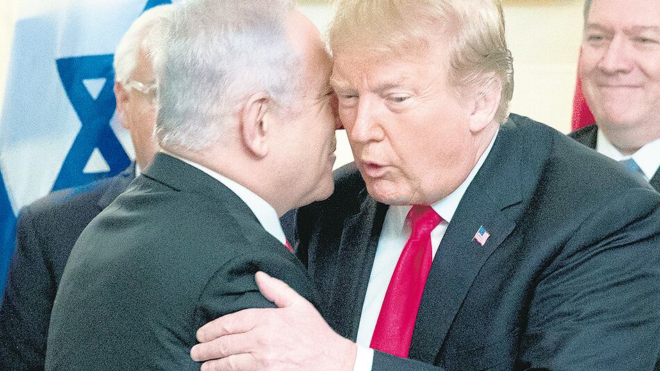 La decisión de Trump le cae como anillo al dedo a un Netanyahu en campaña para los comicios de abril.