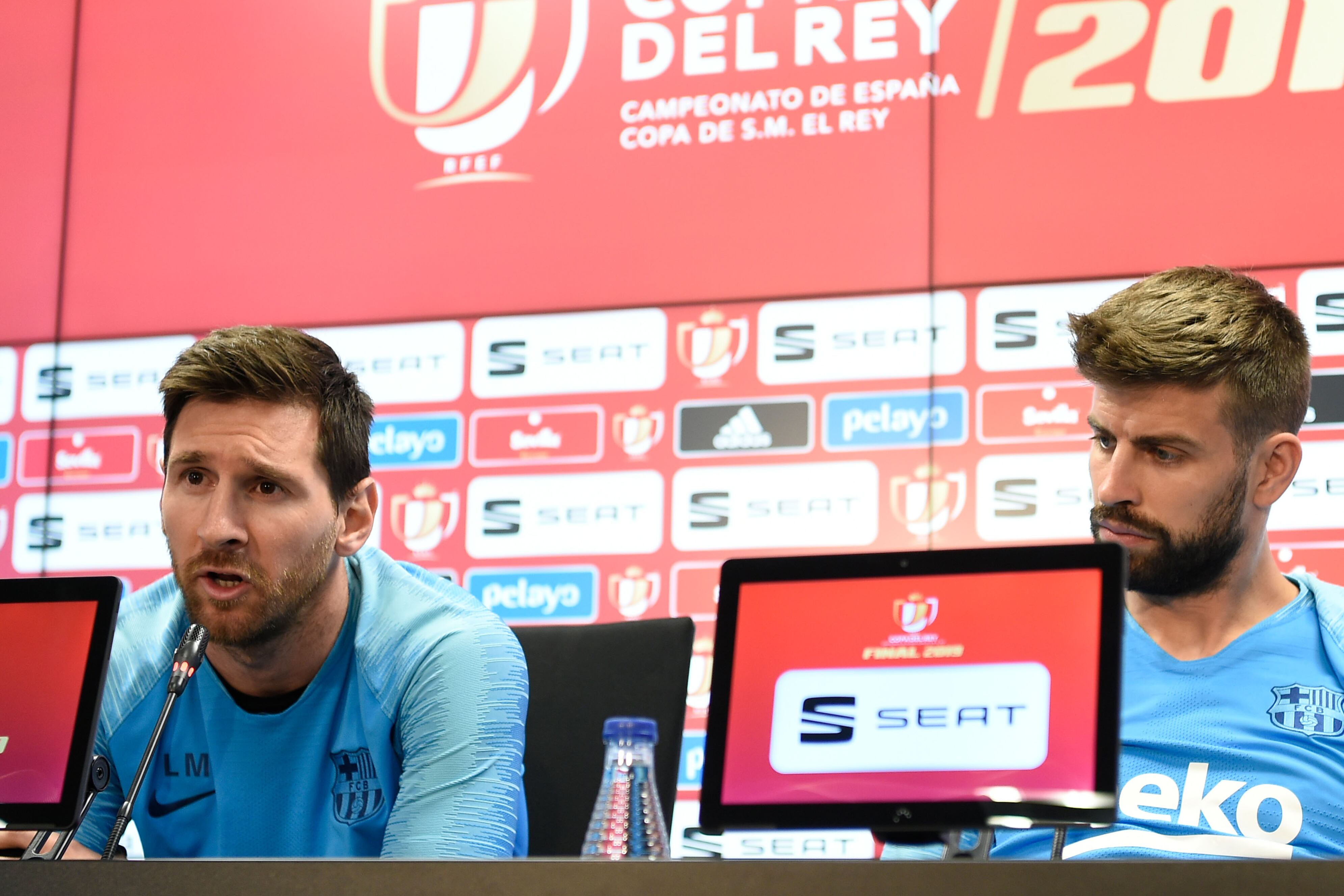 Messi habló en la previa a la final de la Copa del Rey de este sábado frente a Valencia.