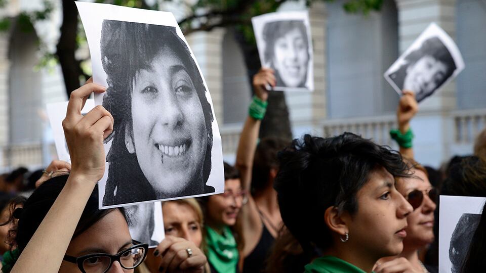 En Rosario, en diciembre de 2018, se marchó por justicia para Lucía Pérez.