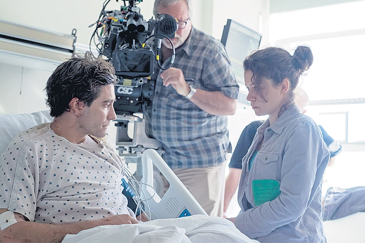 El actor desarrolló una camaradería con el verdadero Bauman un año antes de empezar la filmación.