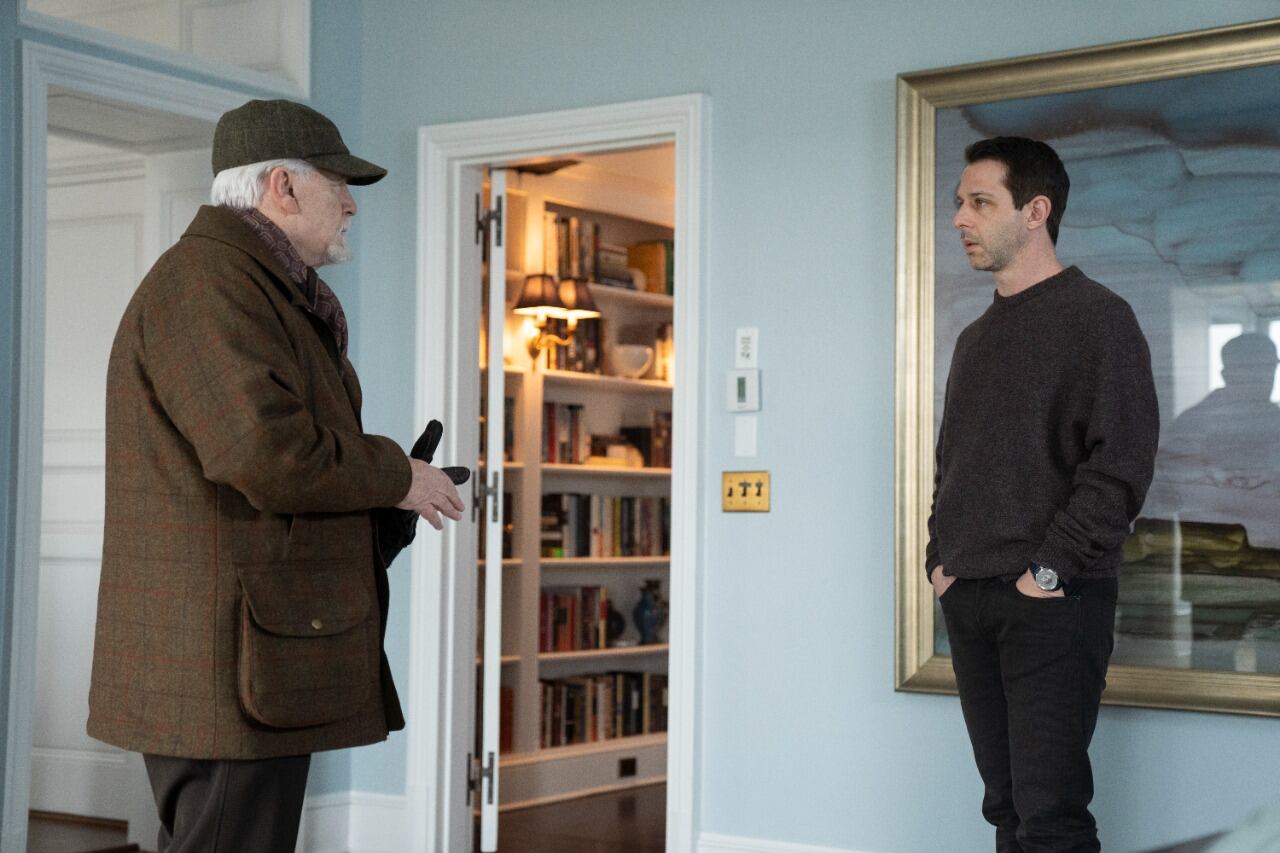 Logan Roy (Brian Cox) y su hijo Kendall (Jeremy Strong), un choque de voluntades.
