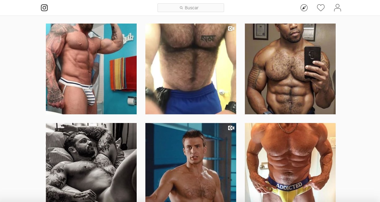 Capturas del Instagram