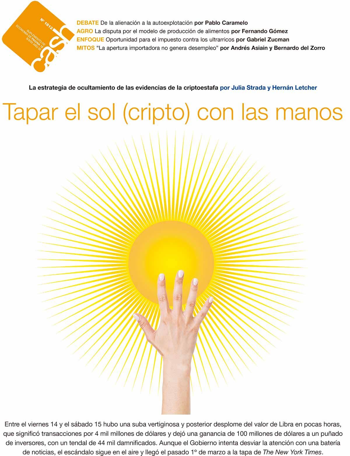 Tapar el sol (cripto) con las manos - 07/03/2025