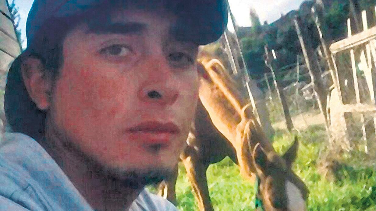 Rafael Nahuel, muerto de un balazo de 9 mm por la espalda en una protesta en Mascardi.