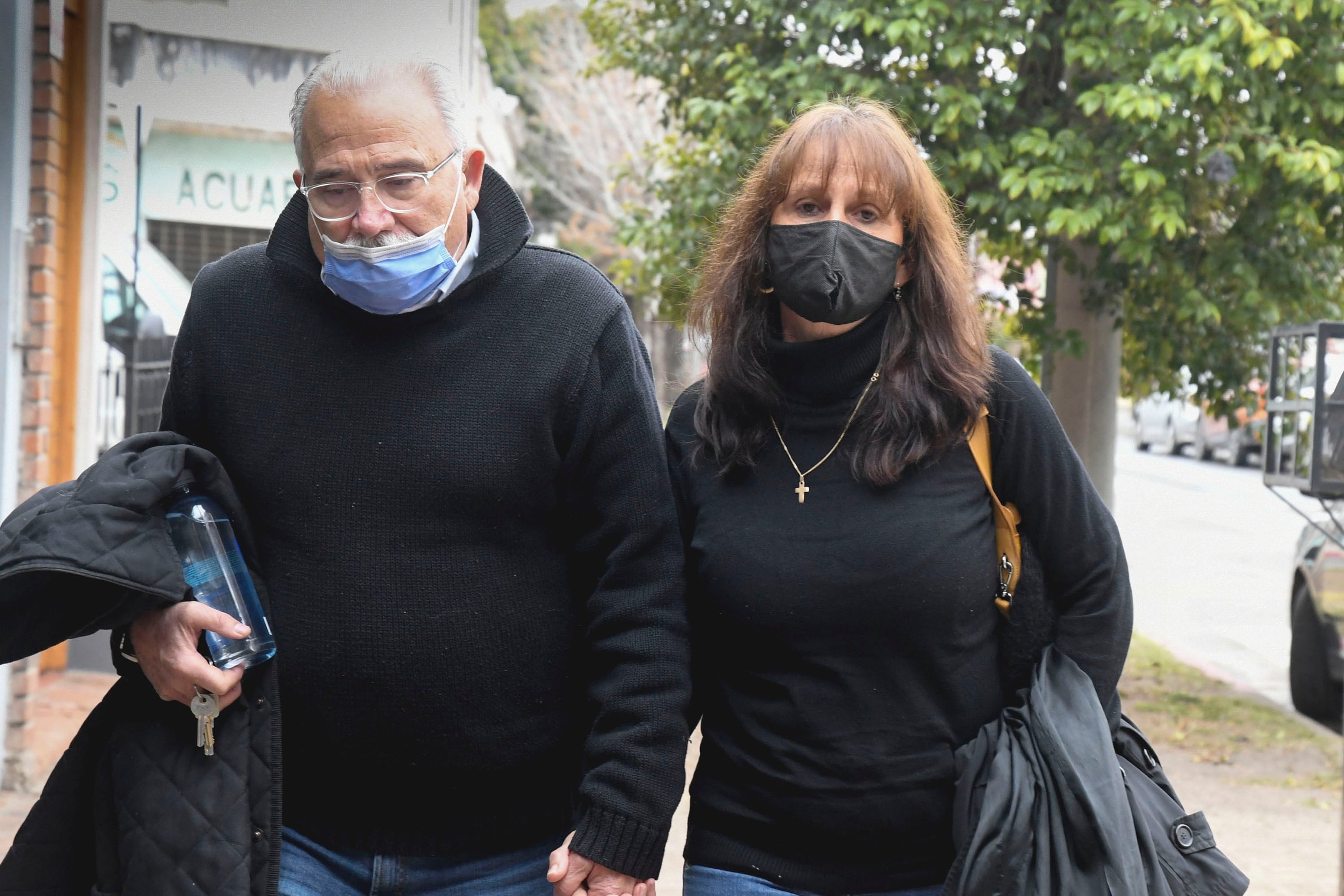 Marina Charpentier y su esposo declararon ayer por primera vez ante la Justicia.