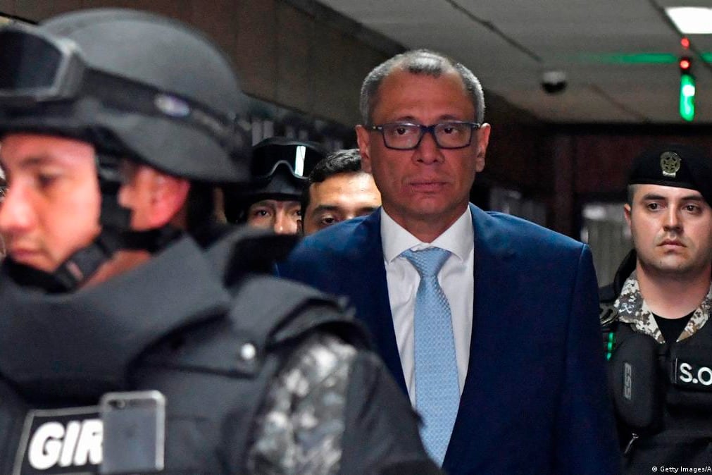Lajusticia ecuatoriana rechazóliberar a Jorge Glas.