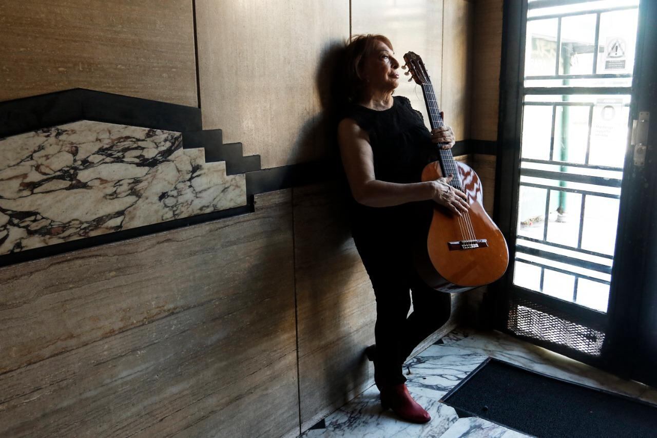 "Cuando conocí a Zitarrosa se me dio vuelta el mundo", señala Roldán.