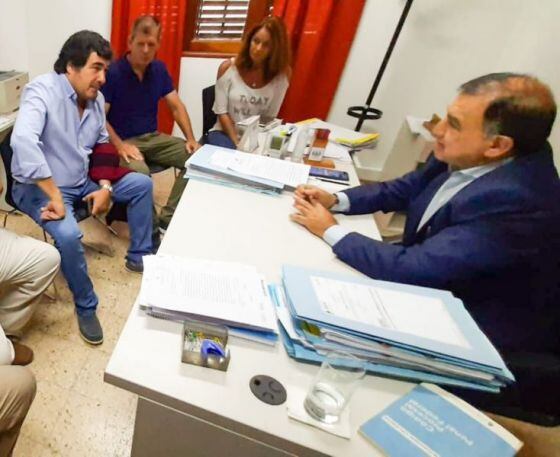 De los Ríos frente al fiscal federal Valencia. 