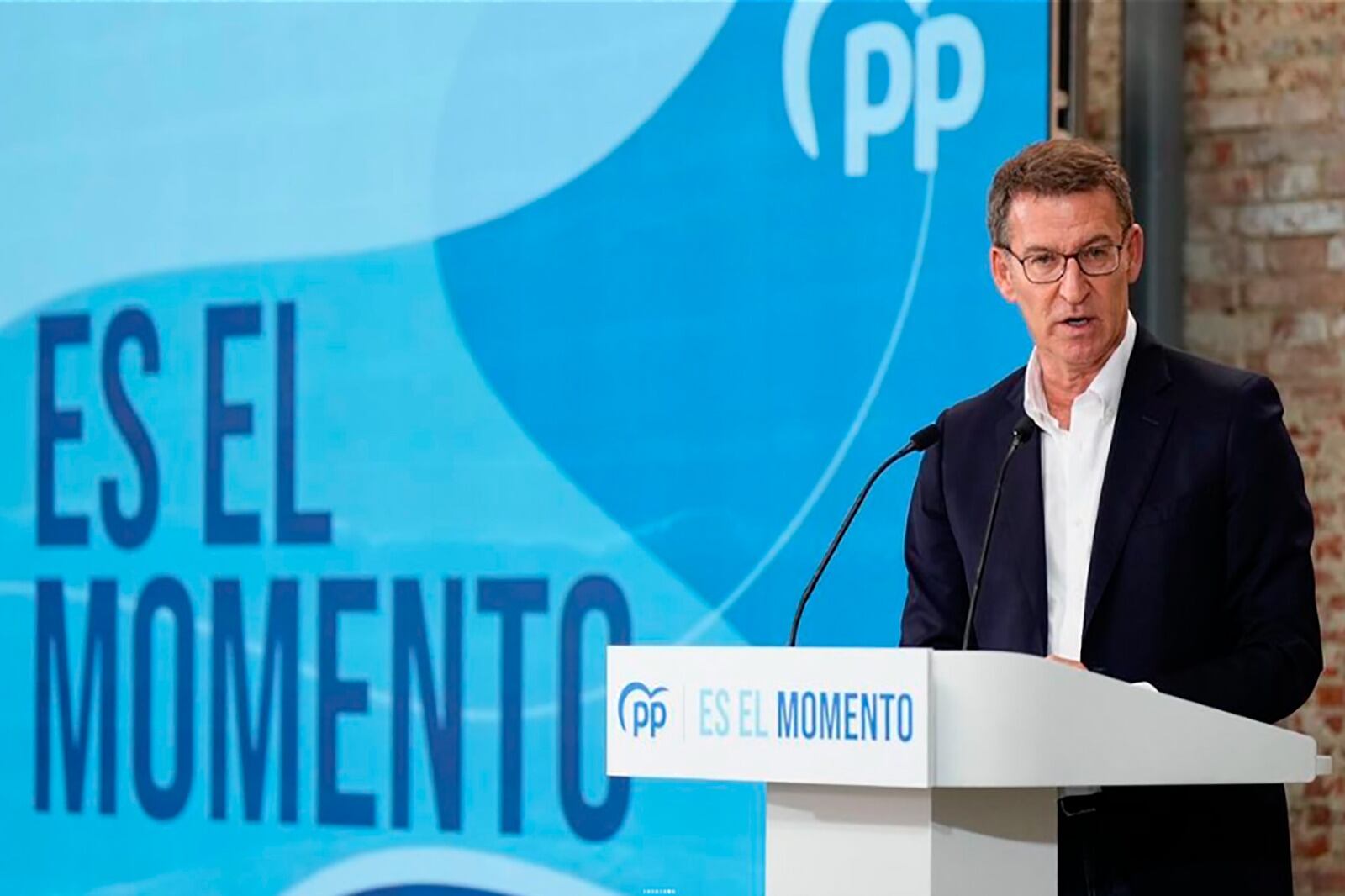 Núñez Feijóo, presidente del PP.