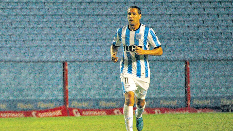 Aued, de 30 años, fue campeón con Racing en 2014.