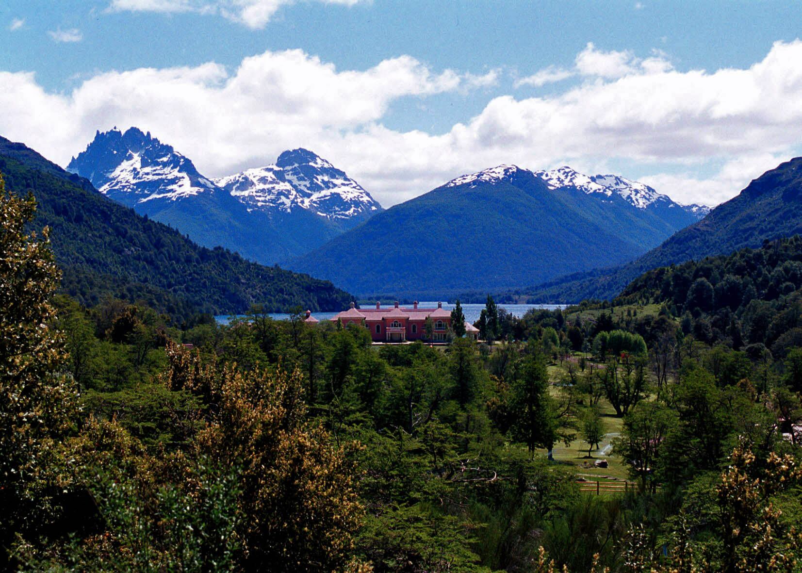 La mansión de Joe Lewis en Lago Escondido.
