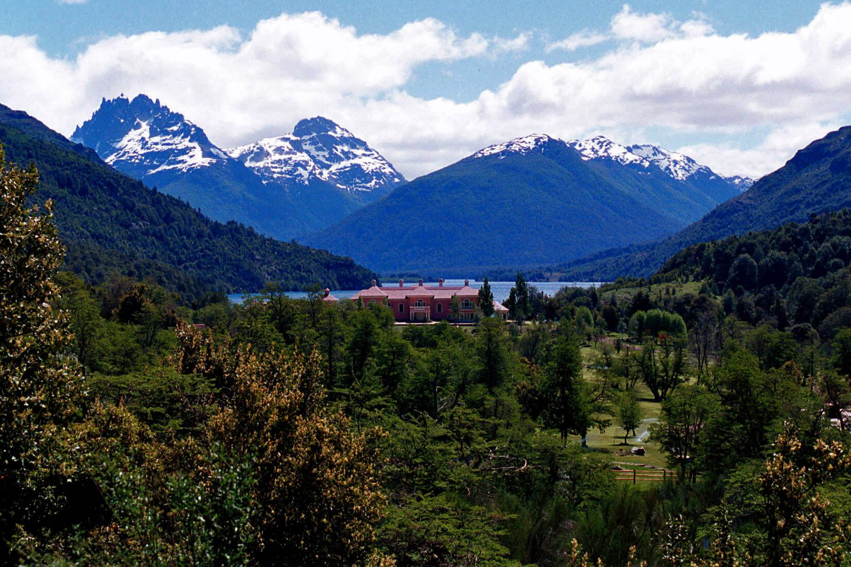 La mansión de Joe Lewis en Lago Escondido.