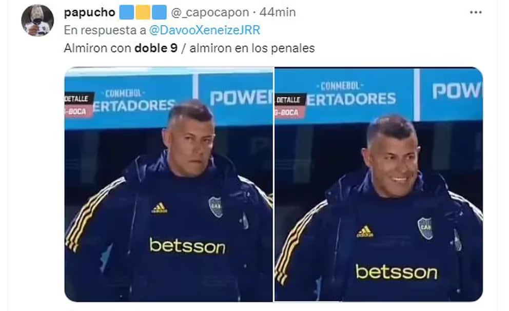 Sergio Romero y Jorge Almirón, los focos de los memes del triunfo de Boca vs Almagro. 