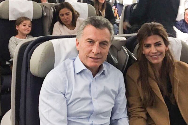 Otro viaje a Europa familiar, en tiempos presidenciales.