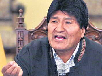 Evo Morales, presidente boliviano.