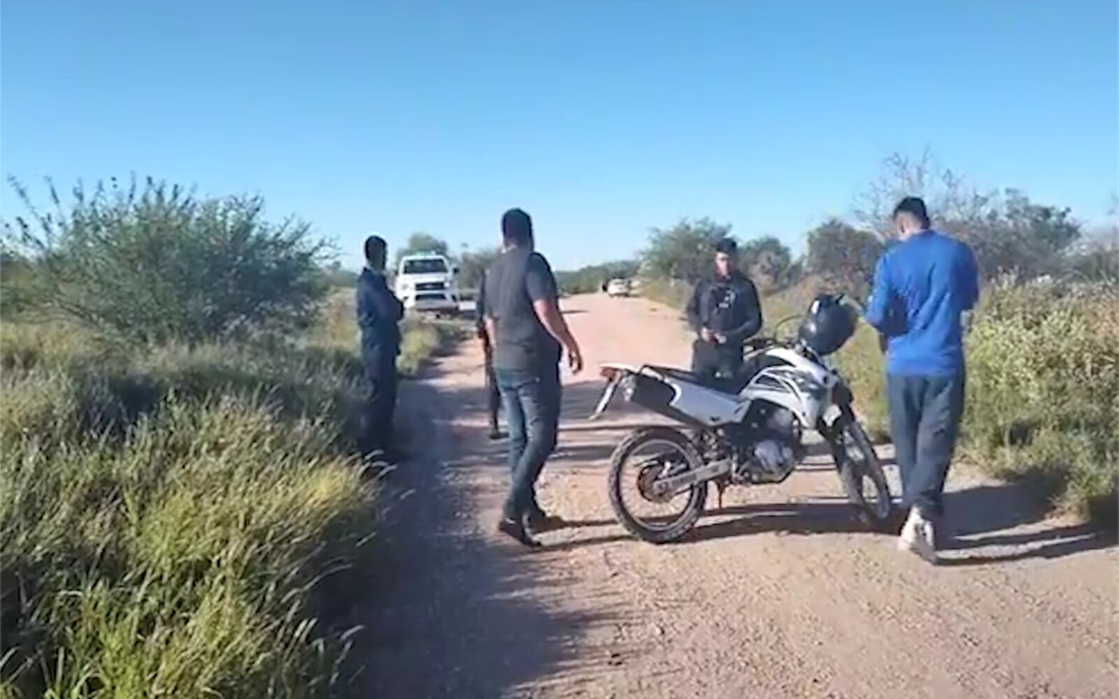 Descampado sonse encontraron a la mujer.